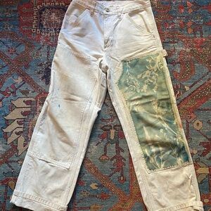 KSX Art Carhartt Cargo Pants Cyanotype